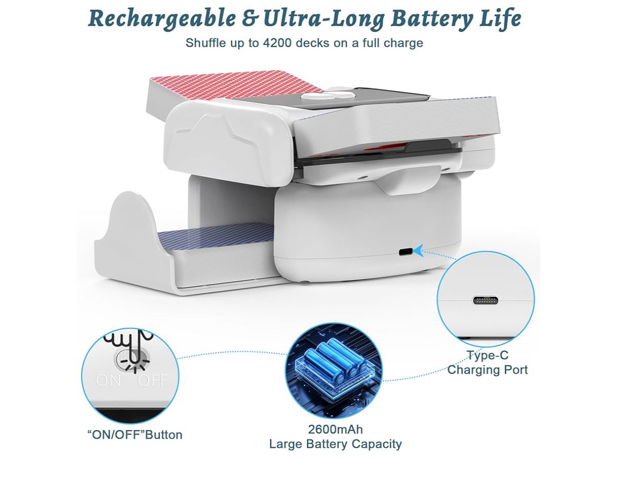 Automatic Card Shuffler 2 Deck