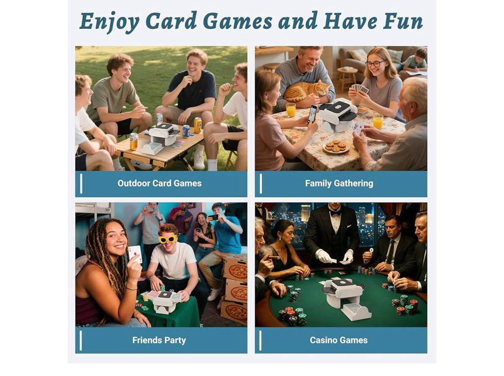 Automatic Card Shuffler 2 Deck